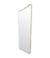 Mid century mirror shield mirror Italian 1950s