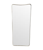 Mid century mirror shield mirror Italian 1950s
