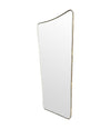 Mid century mirror shield mirror Italian 1950s
