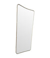 Mid century mirror shield mirror Italian 1950s