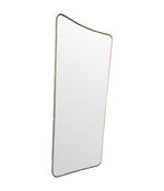 Mid century mirror shield mirror Italian 1950s