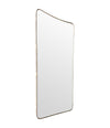 Mid century mirror shield mirror Italian 1950s