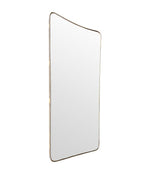 Mid century mirror shield mirror Italian 1950s