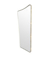 Mid century mirror shield mirror Italian 1950s