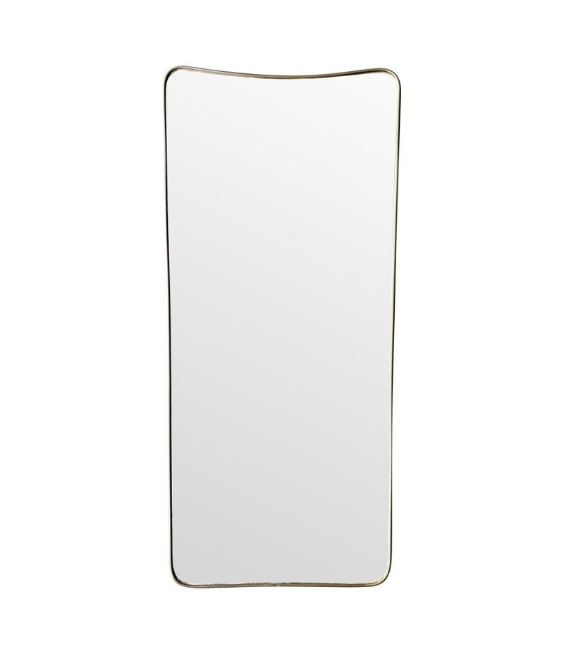 Mid century mirror shield mirror Italian 1950s