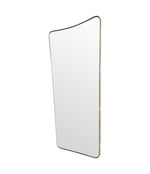 Mid century mirror shield mirror Italian 1950s