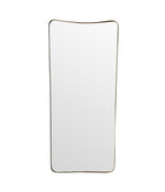 Mid century mirror shield mirror Italian 1950s