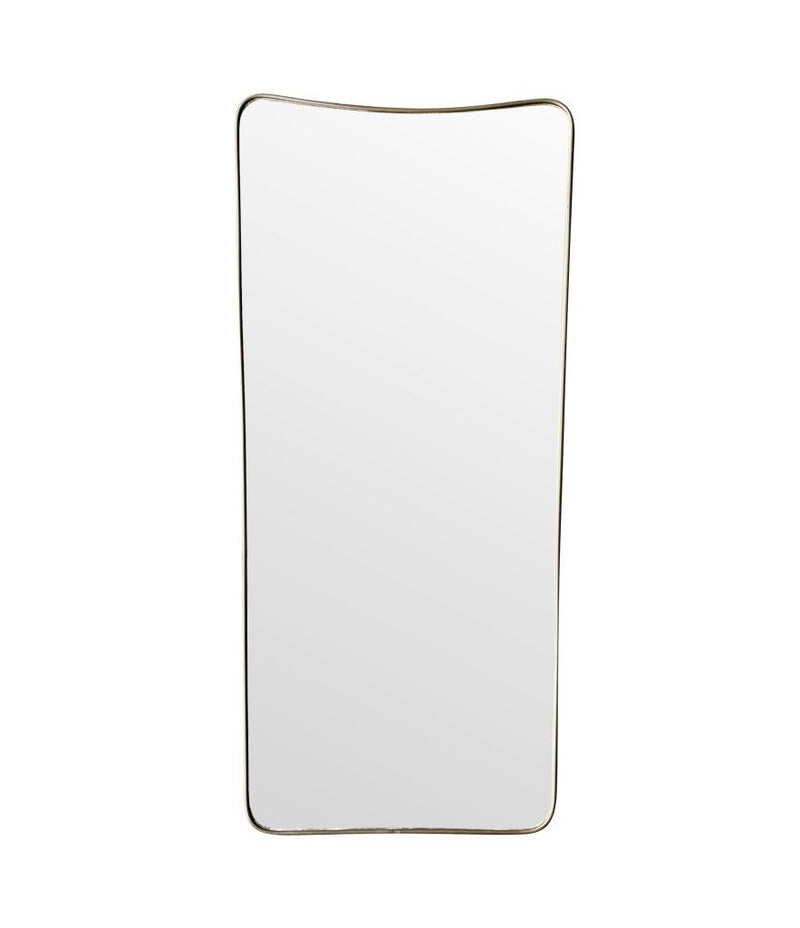 Mid century mirror shield mirror Italian 1950s
