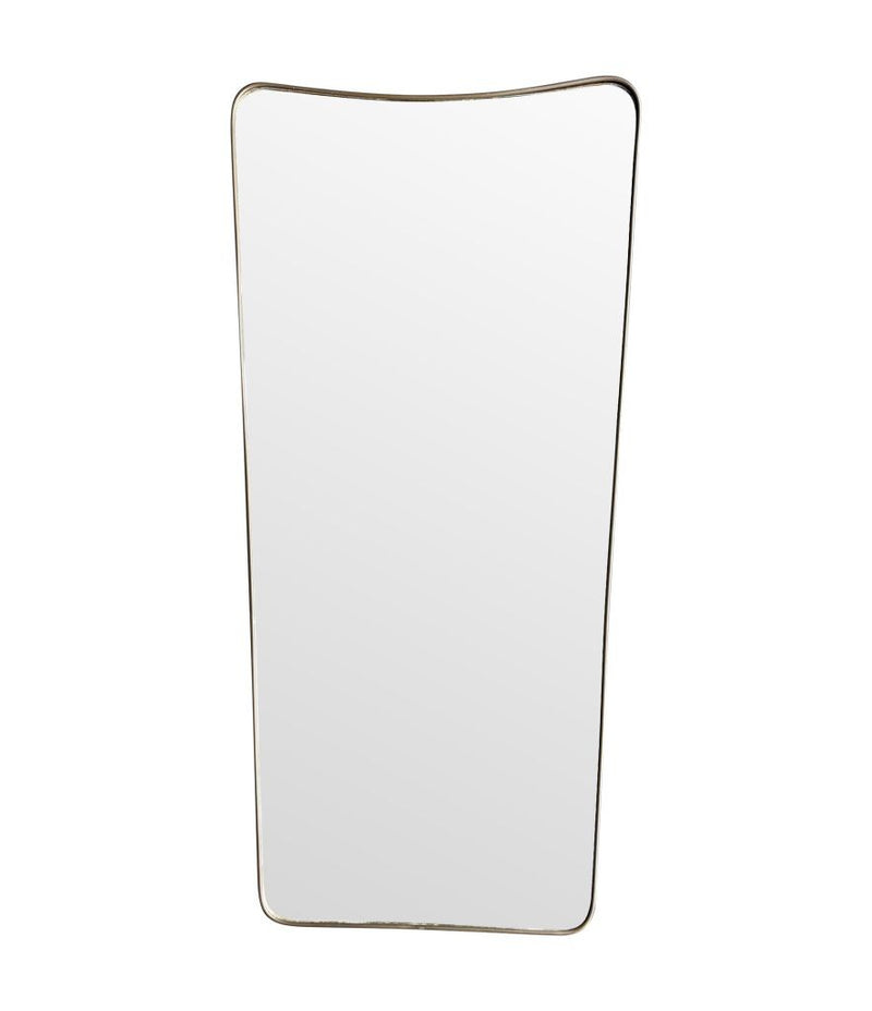 Mid century mirror shield mirror Italian 1950s