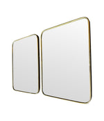 Mid century mirrors 1950s Italian brass framed