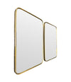 Mid century mirrors 1950s Italian brass framed