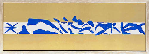 A henri Marisse Lithograph La Piscine Panel A by Mourlot Freres, Paris