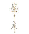 Ornate 1950's Style Italian Gilt Wrought Iron Coat Stand in the manner of Hans Kogl - Mid Century Furniture - Ed Butcher Antique Shop London