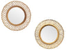 Bamboo Mirrors 1970s Italian by Franco Albini