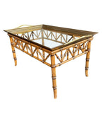 French Faux Bamboo Wooden Tray Table - Mid Century Furniture - Ed Butcher Antiques