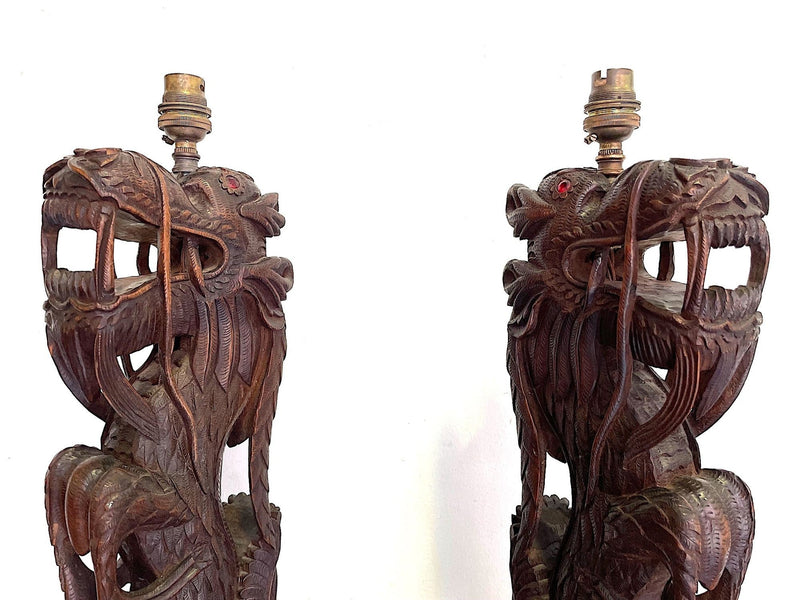 Vintage Lamps - Antique Lamps - Ed Butcher - Antique Shop London