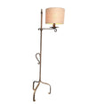 1950s Spanish Gilt Wrought Iron Floor Lamp - Mid Century Lighting - Ed Butcher Antiques