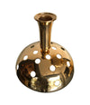 1970S POTPOURRI HOLDER IN GILT METAL WITH REAL OSTRICH EGG BY CHRISTIAN DIOR