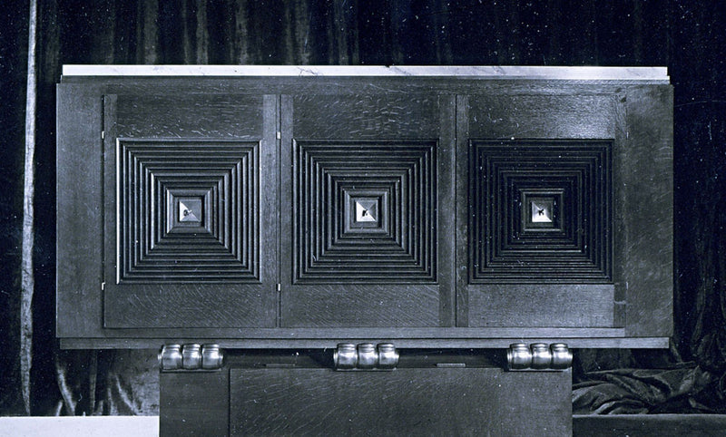 Art Deco Sideboard - black art deco sideboard - Black Sideboard - Maxime Old - Ed Butcher Antiques - Antique Shop London