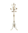 Ornate 1950's Style Italian Gilt Wrought Iron Coat Stand in the manner of Hans Kogl - Mid Century Furniture - Ed Butcher Antique Shop London