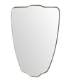 1950s Italian Shield Mirror - Mid Century Mirrors - Ed Butcher Antiques