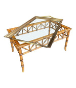 French Faux Bamboo Wooden Tray Table - Mid Century Furniture - Ed Butcher Antiques