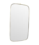 Mid Century Mirror - Shield Mirror - Italian - 1950s - Ed Butcher Antique Shop London