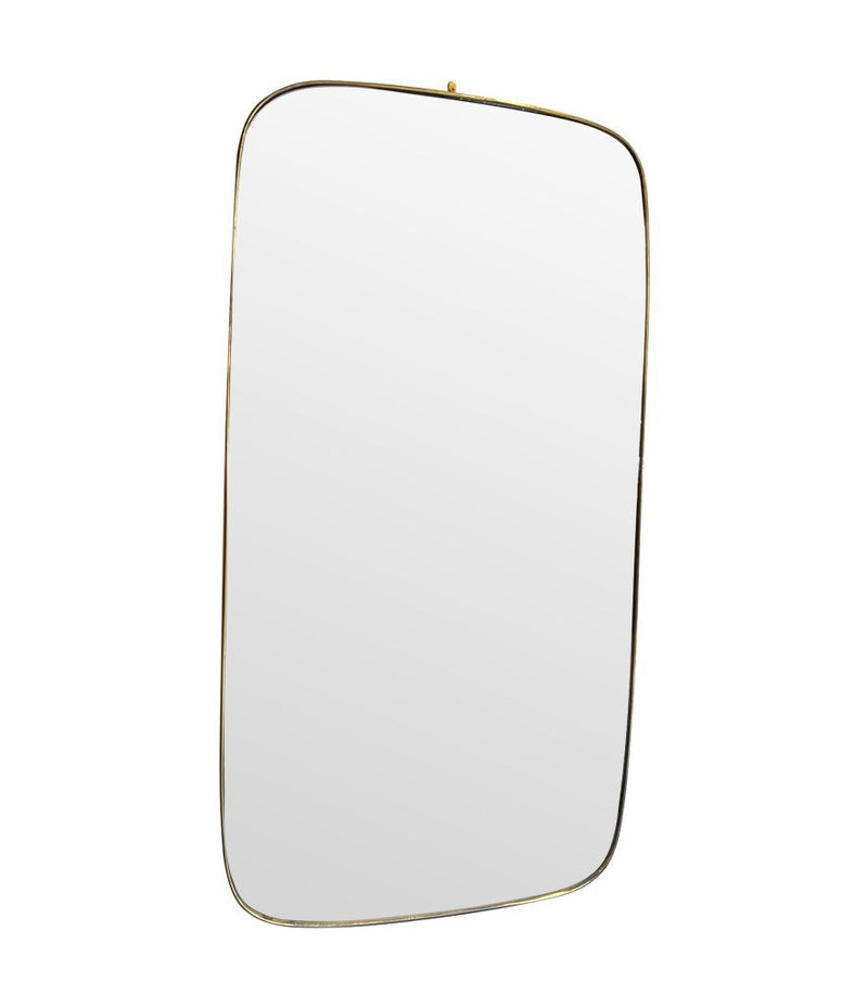 Mid Century Mirror - Shield Mirror - Italian - 1950s - Ed Butcher Antique Shop London