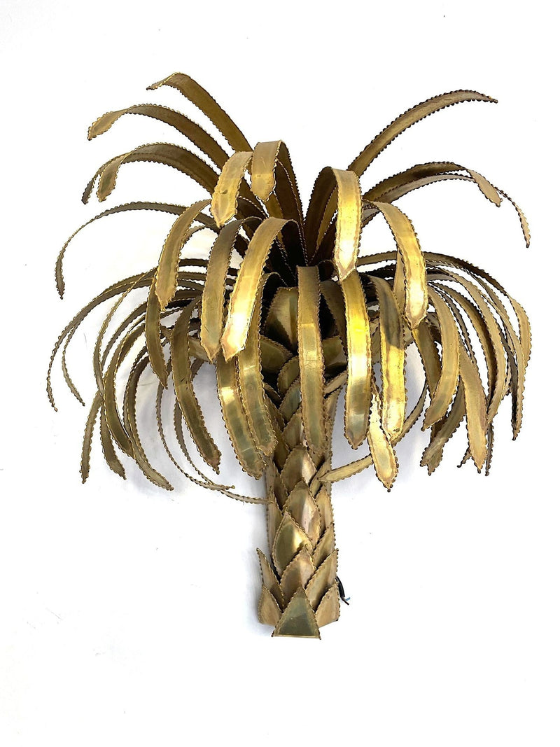 Mid Century Lighting - Maison Jansen - Palm Tree Light - Wall Light - 1970s - Ed Butcher Antique Shop London