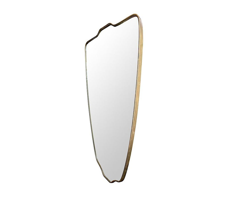 1950s Italian Shield Mirror - Mid Century Mirrors - Ed Butcher Antiques