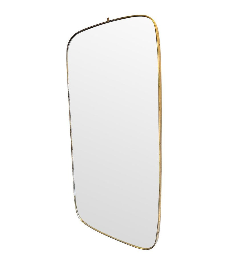 Mid Century Mirror - Shield Mirror - Italian - 1950s - Ed Butcher Antique Shop London