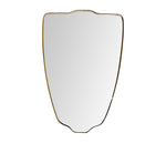 1950s Italian Shield Mirror - Mid Century Mirrors - Ed Butcher Antiques