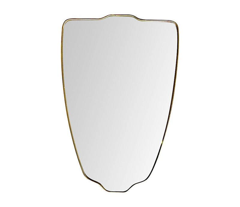 1950s Italian Shield Mirror - Mid Century Mirrors - Ed Butcher Antiques