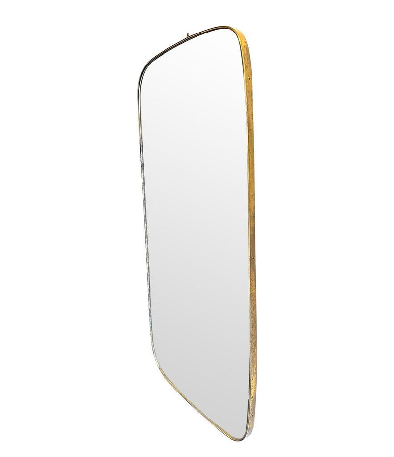Mid Century Mirror - Shield Mirror - Italian - 1950s - Ed Butcher Antique Shop London
