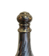 A LARGE 1950S SILVER PLATED CHAMPAGNE BOTTLE COOLER IN THE SHAPE OF A CHAMPAGNE BOTTLE