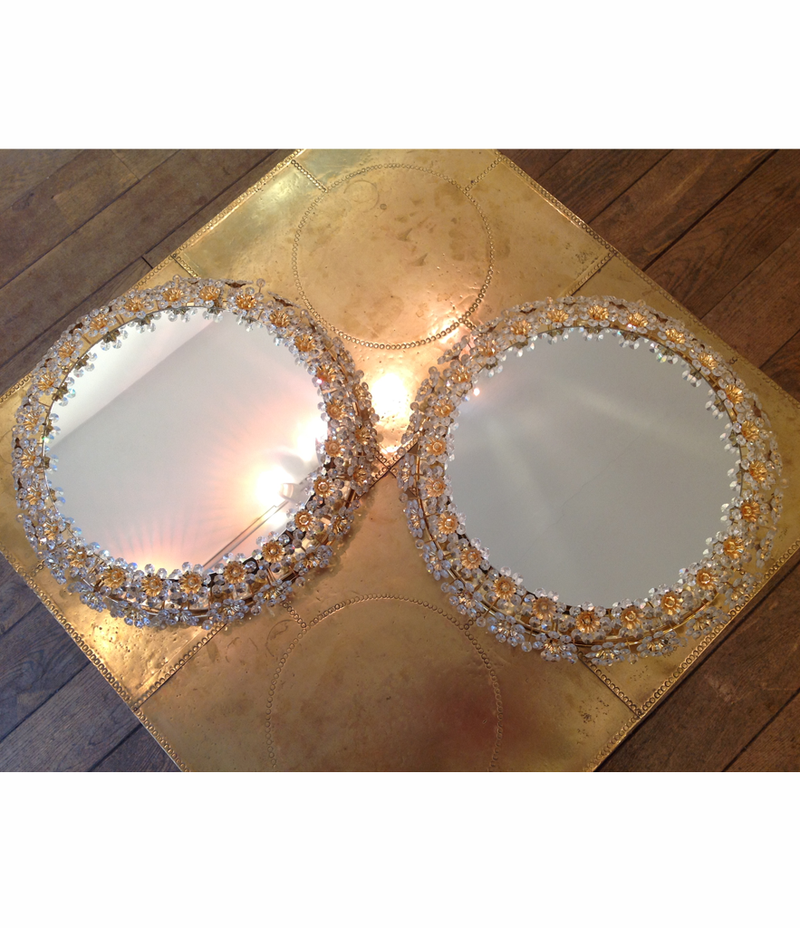 A PAIR OF PALWA MIRRORS