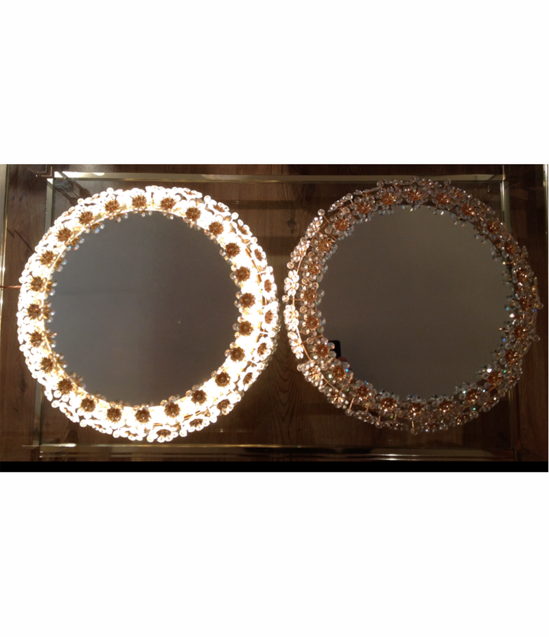 A PAIR OF PALWA MIRRORS