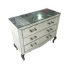 ART DECO MIRRORED CHEST OF DRAWERS