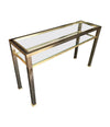 BELGO CHROME CONSOLE TABLE