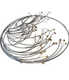 CURTIS JERE CIRCULAR METAL WALL SCULPTURE WITH BRASS AND CHROME TREE BLOSSOM