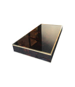 ERIC MAVILLE FAUX TORTOISESHELL COFFEE TABLE