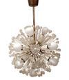 Emil Stejnar snowball chandelier for Ruper Nikkol Austria