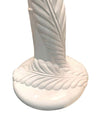 FANTASTIC LARGE 1970S ITALIAN WHITE CERAMIC PALM TREE FLOOR LAMP