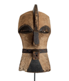 FEMALE SONGYE KIFWEBE HAND CARVED CEREMONIAL MASK