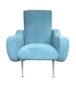 GIO PONTI STYLE ITALIAN ARMCHAIR