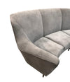 ICO PARISI CURVED FOUR-SEAT SOFA