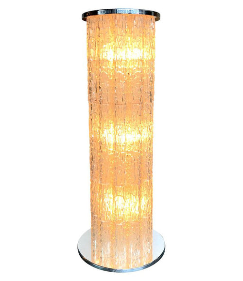 ITALIAN 1970S "ICE LIGHT' FLOOR LAMP