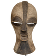 LARGE FEMALE SONGYE KIFWEBE CARVED CEREMONIAL WOODEN MASK