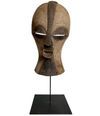 LARGE FEMALE SONGYE KIFWEBE CARVED CEREMONIAL WOODEN MASK