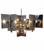 LARGE SCIOLARI TWENTY-ONE-LIGHT CHANDELIER